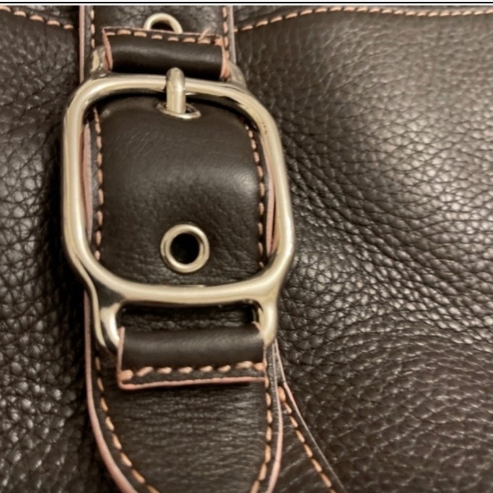 Cole Haan Leather Barrel Bag - Picture 9 of 9